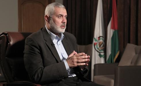 رئيس المكتب السياسي لحركة حماس اسماعيل هنية