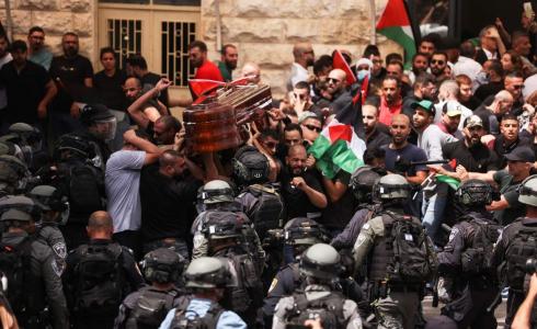 قوات الاحتلال اعتدت على المشيعين