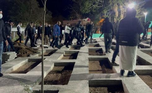 تشييع جثماني منفذي عملية الخضيرة