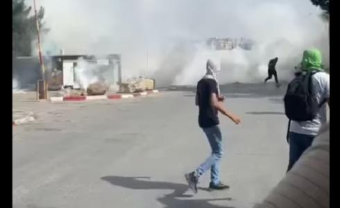 مواجهات عند مدخل البيرة الشمالي- ارشيفية