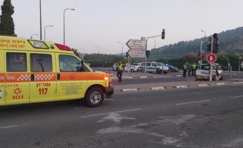 من مكان الحادث، اليوم (تصوير نجمة داود الحمراء)