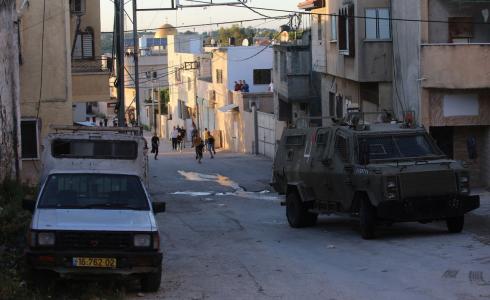 قوات الاحتلال في قرية رمانة