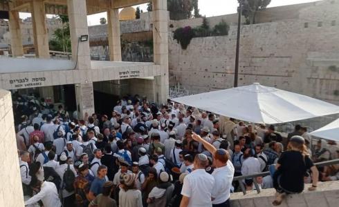 مسيرة الاعلام للمستوطنين في القدس