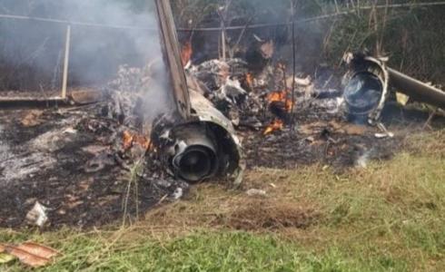 طائرة فنزويلية متحطمة - أرشيفية