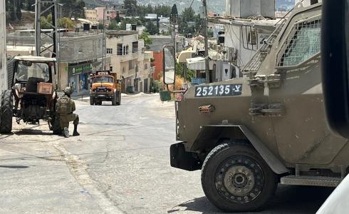 المواجهات المندلعة مع قوات الاحتلال في جنين