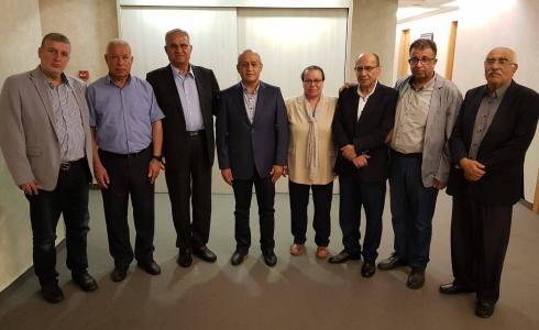 مزهر يستقبل الأمين العام للجبهة الشعبية القيادة العامة طلال ناجي