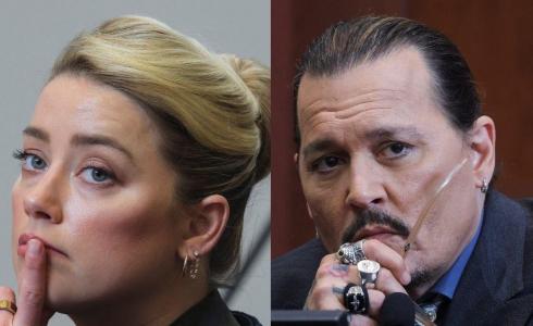 جوني ديب وزوجته السابقة آمبر هيرد