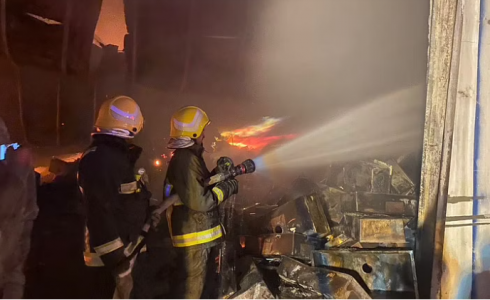 حريق - توضيحية