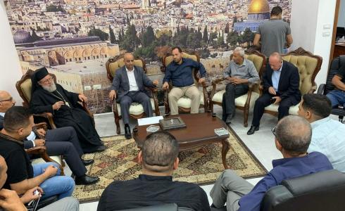 وفود فتح تزور المجالس البلدية في جنين