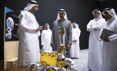 خلال اطلاع رئيس الإمارات محمد بن زايد على مهمة الإمارات