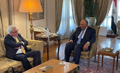 وزير الخارجية المصري يستقبل المبعوث الأممي لعملية السلام في الشرق الأوسط