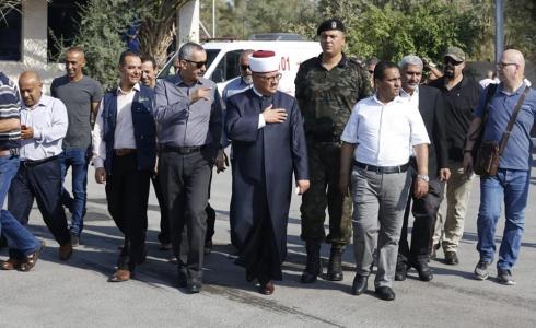 مغادرة الفوج الأول من حجاج الضفة الغربية