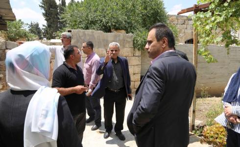 زيارة تفقدية لأسر معوزة في بلدة كفر قدوم