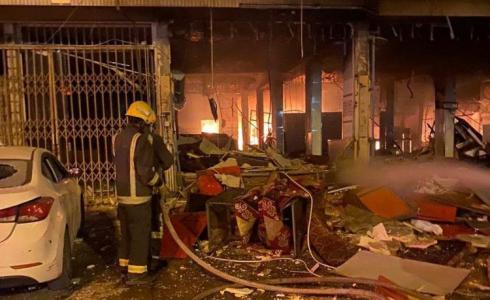 الدفاع  المدني السعودي: تضرر مركبات بسبب اشتعال لحظي بمطعم في الرياض ولا إصابات