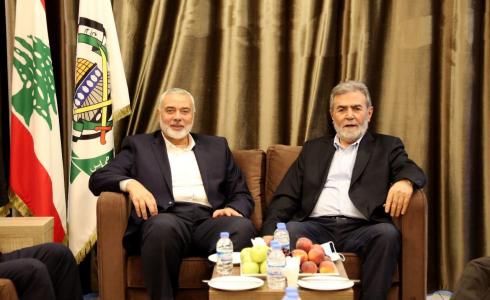 تفاصيل لقاء هنية ووفد "حماس" مع قيادة "الجهاد" في بيروت