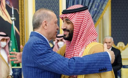 الرئيس التركي وولي العهد السعودي
