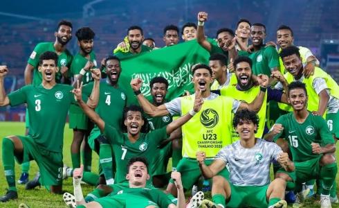 منتخب السعودية الأولمبي.