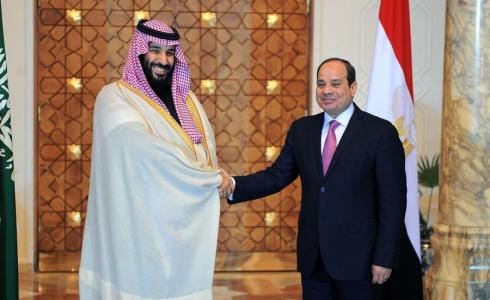 لقاء عبد الفتاح السيسي مع محمد بن سلمان