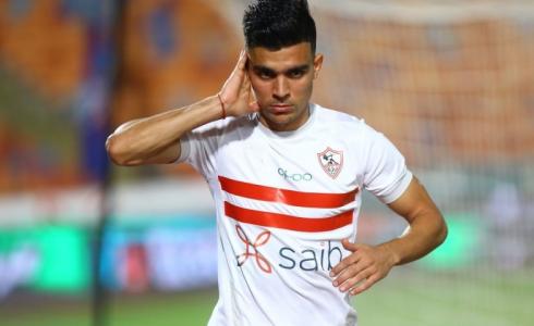 أشرف بن شرقي- لاعب الزمالك.