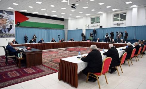 اجتماع اللجنة المركزية لحركة فتح