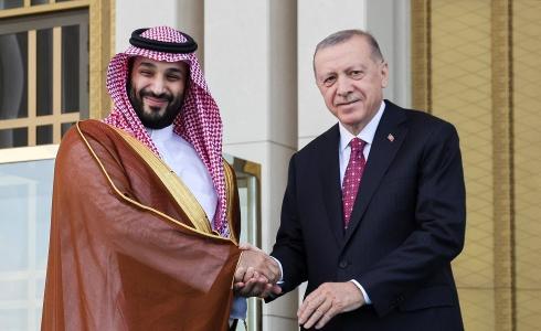 الرئيس التركي يستقبل ولي العهد السعودي