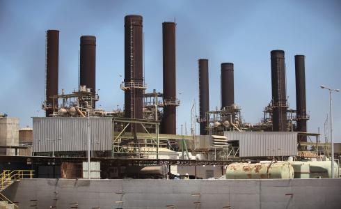 محطة توليد كهرباء غزة - أرشيفية