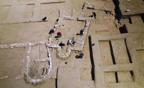 الكشف عن بقايا عزبة ومسجد من الحقبة الأولى للإسلام 