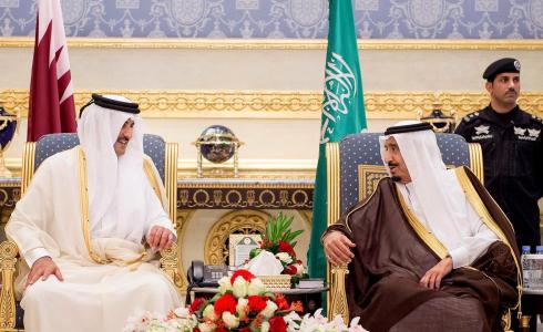 تفاصيل الرسالة الخطية من العاهل السعودي إلى أمير قطر-  أرشيف