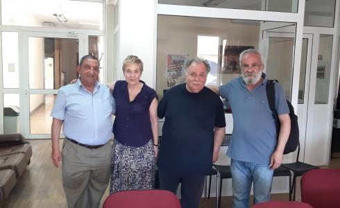 تفاصيل لقاء الجبهة الديمقراطية بقيادة حزب الوحدة الشعبية اليوناني 