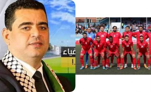 عبد السلام هنية وبعثة المنتخب الوطني الفلسطيني