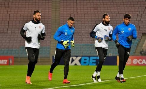 محمد أبو جبل في تدريبات الزمالك- أرشيفية
