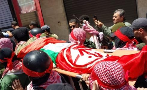 تشييع جثمان الشهيد أيمن محيسن