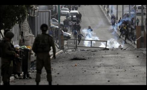 إصابة شاب بالرصاص الحي خلال مواجهات مع الاحتلال في جيوس