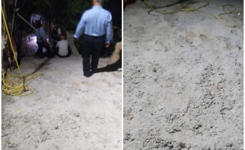 شاب يبلغ بدفن جثة والده في ساحة منزله وصب عليها الأسمنت جنوب جنين