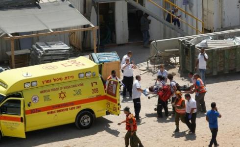 إصابة عامل بجروح خطيرة إثر سقوط جسم ثقيل عليه قرب حيفا