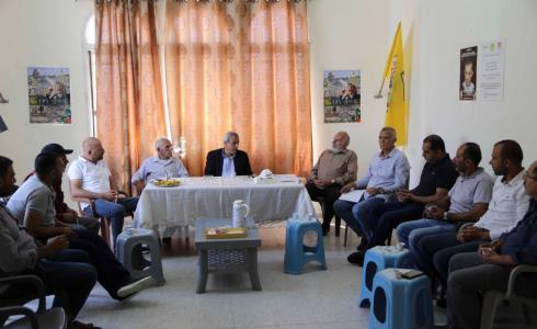 قلقيلية: زيارة للمجالس المحلية في بلدتي اماتين وفرعتا.