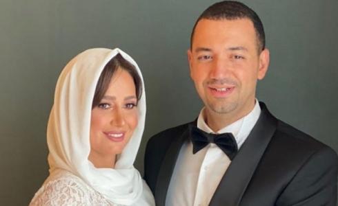 حلا شيحة وزوجها معتز مسعود