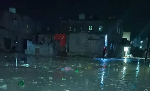 السيول في مأرب اليمنية