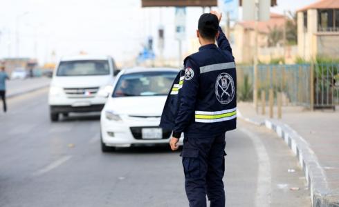 شرطة المرور في غزة.أرشيف