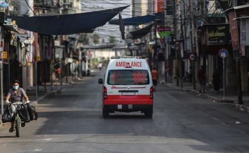 سيارة إسعاف في قطاع غزة