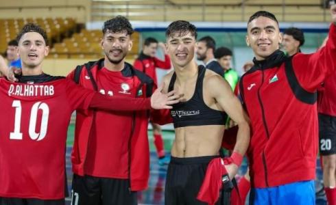 المنتخب الوطني الفلسطيني.