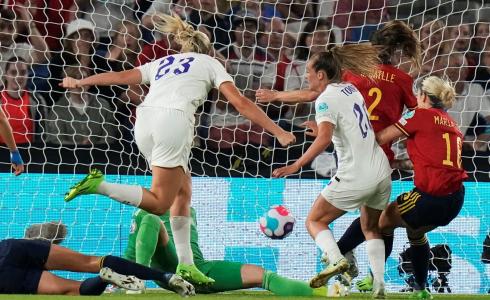 مبارة منتخبي إنجلترا وإسبانيا للسيدات في مونديال أمم أوروبا - توضيحية