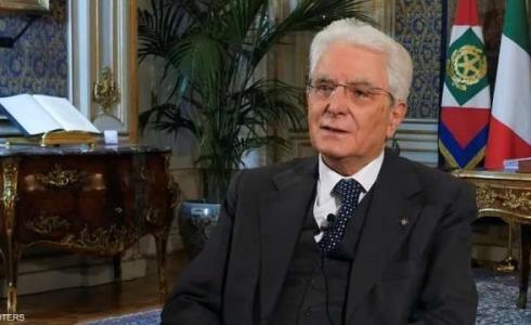 الرئيس الإيطالي يوقع مرسوما بحل البرلمان
