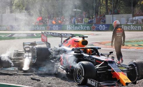 حادث مروع يوقف إنطلاق سباق جائزة بريطانية الكبرى