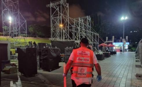 مسعف اسرائيلي - ارشيف