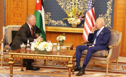 بايدن وملك الأردن يؤكدان على ضرورة الحفاظ على الوضع القائم بالقدس