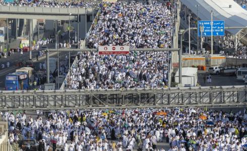 حجاج بيت الله الحرام اليوم