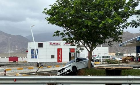 السيول في الإمارات