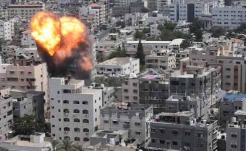 قصف إسرائيلي على مدينة غزة