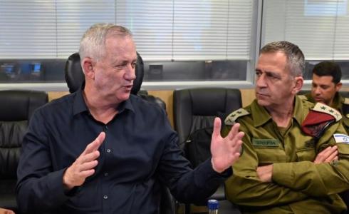 وزير الامن الاسرائيلي بيني غانتس